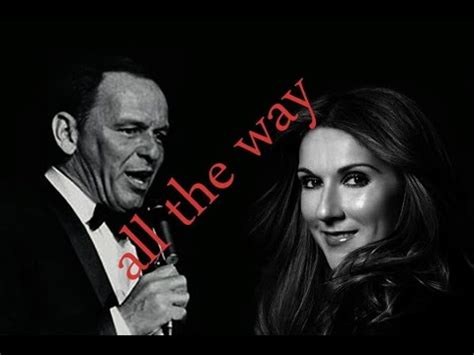 all the way celine dion frank sinatra